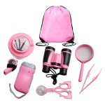 Kit d'explorateur d'insectes pour enfants, jouets educatifs, avec jumelles, sifflet, lampe de poche, ...