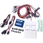 Kit de feux de voiture rc 12 led assembler le kit de systme d'eclairage simulation de feux clignotants ...