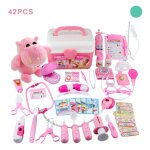 Kit de jeu de docteur pour enfants, 42 pices, ensemble de jeu de simulation mdicale pour filles et ...