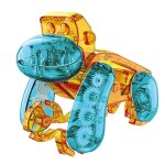 Kit de jouets educatifs a assembler, jouet d'nergie verte, gorille solaire, pour enfants de 6 a 12 ans, ...