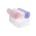 Kit pratique de linge de lit bebe : 3 draps housse 70x140 multicouleur + 2 alses, protges matelas 70x140 ...