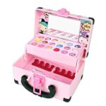 Kit de maquillage enfant 32pi�ces , jouet cadeau pour petite fille 4 5 6 7 8 ans