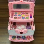 Kit de maquillage pour enfants, cosm�tiques pour b�b�s, lavables, s�rs, jouets de beaut� pour filles, ...