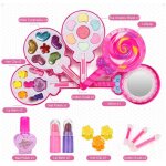 Kit de maquillage pour enfants, jeu de simulation, lavable, cadeau pour filles, maquillage princesse, ... Kit de maquillage pour enfants, jeu de simulation, lavable, cadeau pour filles, maquillage princesse, ...