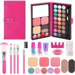 Kit de maquillage enfant jouet pour filles, coffret lavable et non toxique, cadeau de noël et anniversaire ... Kit de maquillage enfant jouet pour filles, coffret lavable et non toxique, cadeau de noël et anniversaire ...