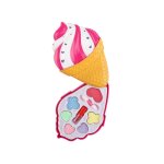 Kit de maquillage lavable pour petites filles, avec bote a glace tournante, jouets de jeu pour enfants ...