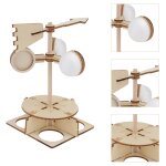 Kit de matériel expérimental de science de la girouette pour enfant (avec colle), 2 pièces Kit de matériel expérimental de science de la girouette pour enfant (avec colle), 2 pièces
