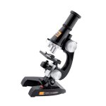 Kit de microscope pour d�butant c2119, grossissement 100x 200x 450x pour enfants, jouet educatif en science, ...