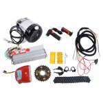Kit de moteur sans balais 48v 800w dc, pour vlo lectrique, tricycle, scooter, kit de conversion de ...