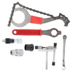 Kit multifonctionnel de retrait de volant d'inertie de vlo, ensemble d'outils de roue  chane, outil ...