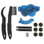 Kit de nettoyage de brosse à récurer de chaîne de vélo, ensemble de réparation de pneus de vélo, accessoire ... Kit de nettoyage de brosse à récurer de chaîne de vélo, ensemble de réparation de pneus de vélo, accessoire ...