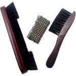 Kit de nettoyage de table de billard 3 pièces, ensemble de brosses pour rails de table de billard, brosse ... Kit de nettoyage de table de billard 3 pièces, ensemble de brosses pour rails de table de billard, brosse ...