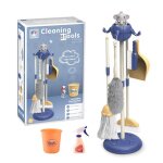 Kit d'outils de nettoyage pour enfants, simulation de mini balai, ensemble de pole a poussire, jeu ...