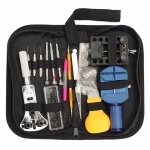 Kit d'outils de rparation de montres, ouvre - montre, extracteur de barre de ressort, tournevis de rparation ...