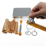 Kit d'outils de survie en plein air, tube de soufflage d'urgence, randonne camping voyage, equipement ...