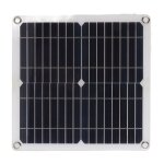 Kit de panneau solaire portable 200w 12v, panneau solaire monocristallin avec contrleur pour cyclisme ...