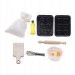 Kit de ptisserie miniature pour maison de poupe 1 / 12, accessoires de cuisine, jeu de rle