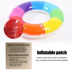 Kit de rparation de flotteur de natation en pvc, 30 pices, patch de rparation de perforation, kit ...