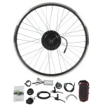 Kit de roue de moteur d'entranement arrire 48v 500w, kit de conversion de vlo lectrique avec contrleur ...