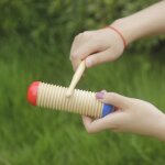 Kit de rythme de bande d'instruments de percussion de jouets musicaux pour les enfants en bas age d'enfants ...