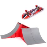 Kit de skate pour parc, pi�ces de rampe avec 1 doigt, mini scooter, accessoires d'entra�nement