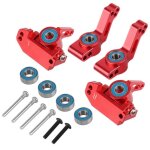 Kit de supports d'axe de goujon arrire, bloc de direction en mtal pour pices de bruissement traxxas ...
