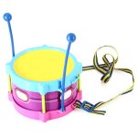 Kit de tambour a main pour enfant, 5 pi�ces / ensemble, tambour a tambour, poign�e, cloche, instrument ...