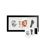 Kit de tampons encreurs pour empreintes de bb, empreintes de mains sans contact, sans encre, avec cadre ...