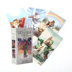 Kit de tarot vice versa, 78 pices, jeu de socit en famille, jeu oracle deck, avec livre
