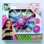 Kit de tressage de bracelets a faire soi - mme, 12 bracelets torsads, corde arc - en - ciel, machine ...