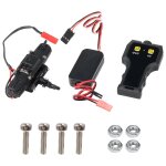 Kit de treuil electrique a haute capacit, en alliage, double moteurs, avec rcepteur de tlcommande, ...