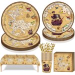 Kit vaisselle anniversaire, party set, assiettes, serviettes et gobelets, dcoration de table, dcoration ...