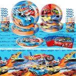 Kit vaisselle anniversaire, party set, assiettes, serviettes et gobelets, dcoration de table, dcoration ...