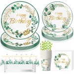 Kit vaisselle anniversaire, party set, assiettes, serviettes et gobelets, dcoration de table, dcoration ...