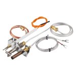 Kit de veilleuse a gaz - duoku - oem 4021 - 732 - compatible avec mod�les heatilator - 25660 - argent�e ...