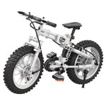 Kit de vlo pliant educatif a haut perage, ensemble de particules de construction de vlos pour l'education ...