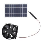 Kit de ventilateur aliment par panneau solaire 10w, ventilateur d'extraction  nergie solaire en silicium ...
