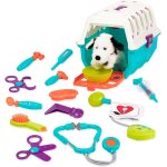 Kit vtrinaire pour dalmatiens - jouet vet pour jouer a faire semblant - jeu de soins pour chiens - ...