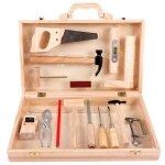 Kit de vie réelle amusante, jouet de simulation, boîte de charpentier, entretien des outils en bois, ... Kit de vie réelle amusante, jouet de simulation, boîte de charpentier, entretien des outils en bois, ...