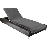 Kjakl - housse de protection pour chaise longue 75x200 cm u2013 serviette en tissu eponge 100% coton ... Kjakl - housse de protection pour chaise longue 75x200 cm u2013 serviette en tissu eponge 100% coton ...
