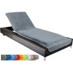 Kjakl - housse de protection pour chaise longue 75x200 cm u2013 serviette en tissu eponge 100% coton ... Kjakl - housse de protection pour chaise longue 75x200 cm u2013 serviette en tissu eponge 100% coton ...