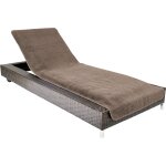 Kjakl - housse de protection pour chaise longue 75x200 cm u2013 serviette en tissu eponge 100% coton ... Kjakl - housse de protection pour chaise longue 75x200 cm u2013 serviette en tissu eponge 100% coton ...