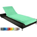 Kjakl - housse de protection pour chaise longue 75x200 cm u2013 serviette en tissu eponge 100% coton ... Kjakl - housse de protection pour chaise longue 75x200 cm u2013 serviette en tissu eponge 100% coton ...