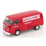 Kk scale models 1 / 18 - volkswagen combi t2b delivery van porsche renndienst - 1972 181412r - kk scale ...