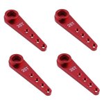 Klaxon de bras servo de direction, extension en mtal 37mm 25t 4 pices pour pices de chenille de voiture ...