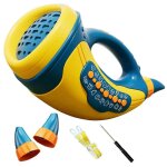 Klaxon musical pour enfants avec 30 sons d'animaux, amplificateur de sons, jouet pour la capacit pulmonaire ...