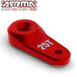Klaxon servo en aluminium 25t (rouge), 1 pice, ar340102