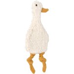 Knitted baby comforter doudou peluche pour bb gots tiny farmer goose beige, normal, 1 pice