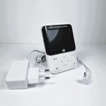 Kodak monitor seul - cherish c225 smart baby - micro usb type b - batterie i9300 - blanc