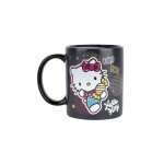 Konix hello kitty mug thermoractif - 320 ml - motif bonbons - noir